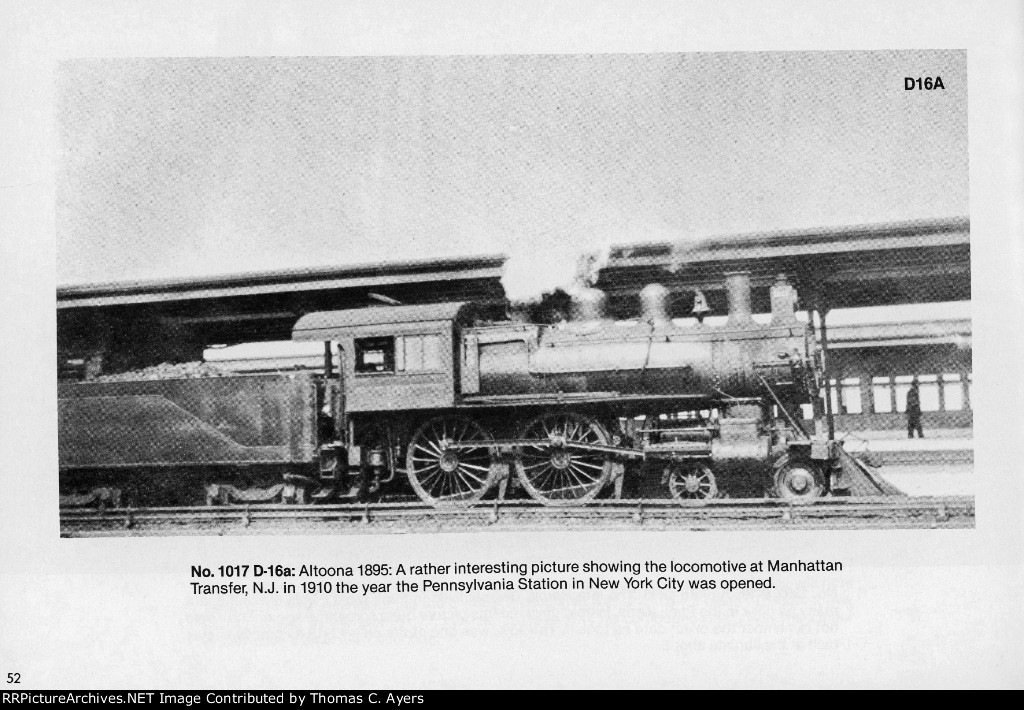 PRR "Class 'D' Locomotives," Page 52, 1981